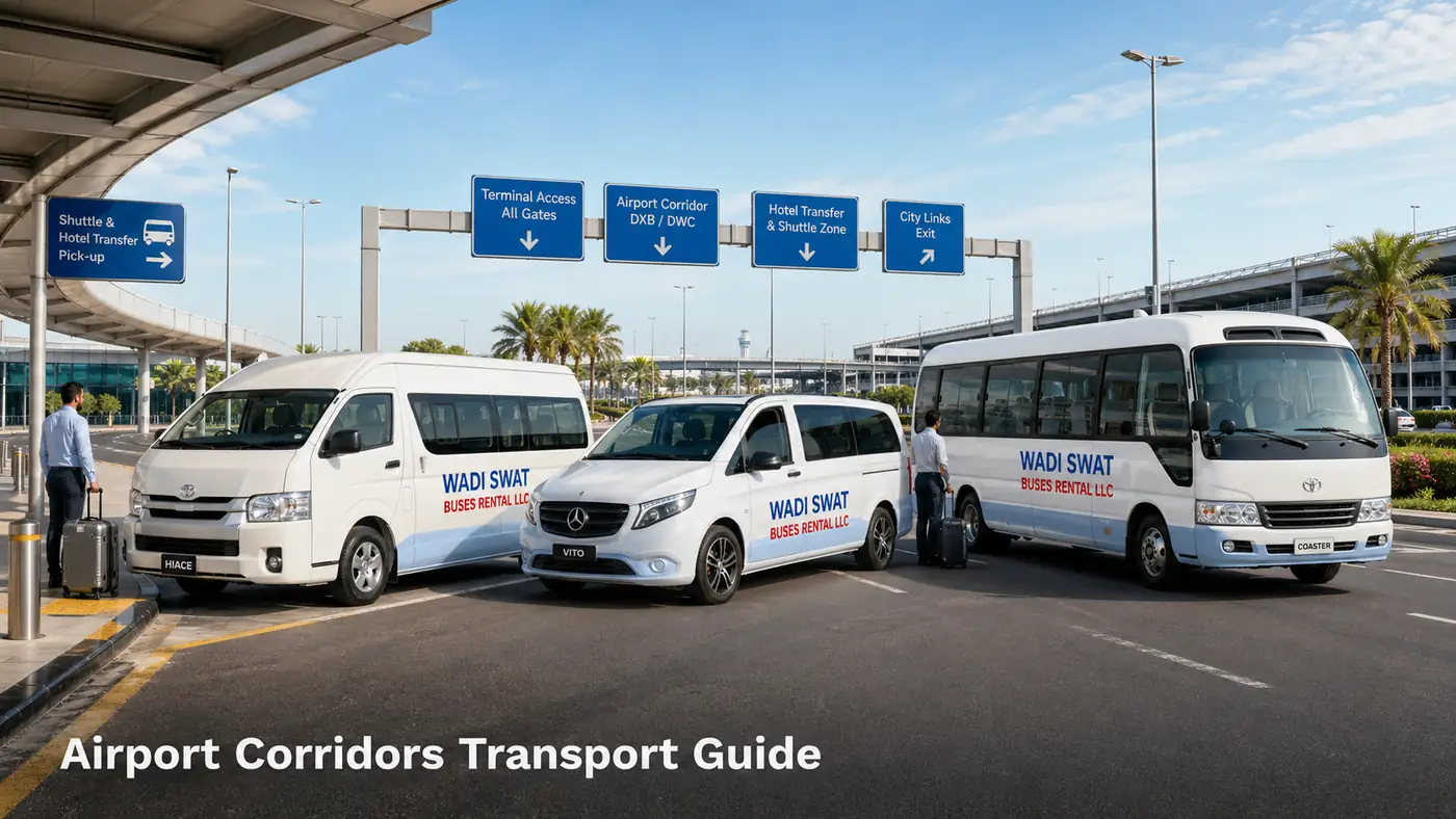 Passenger transport across hospitality and airport-linked service corridors in the UAE