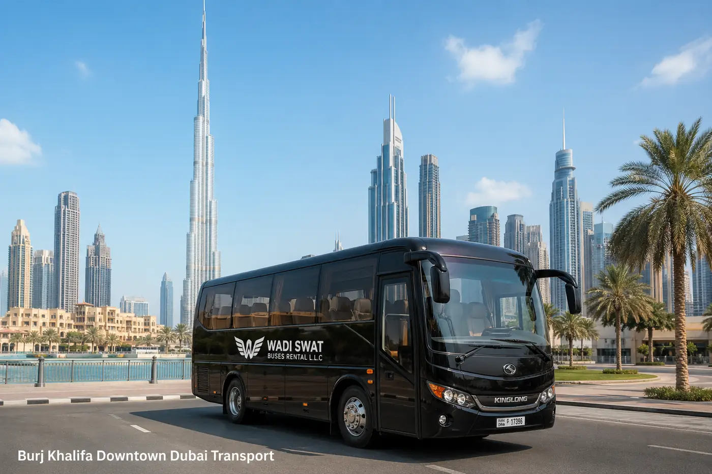 Burj khalifa downtown Dubai transport