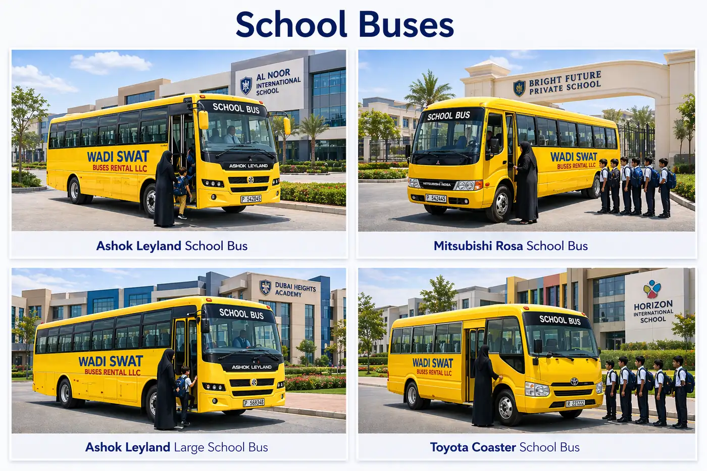 School Buses fleet category image