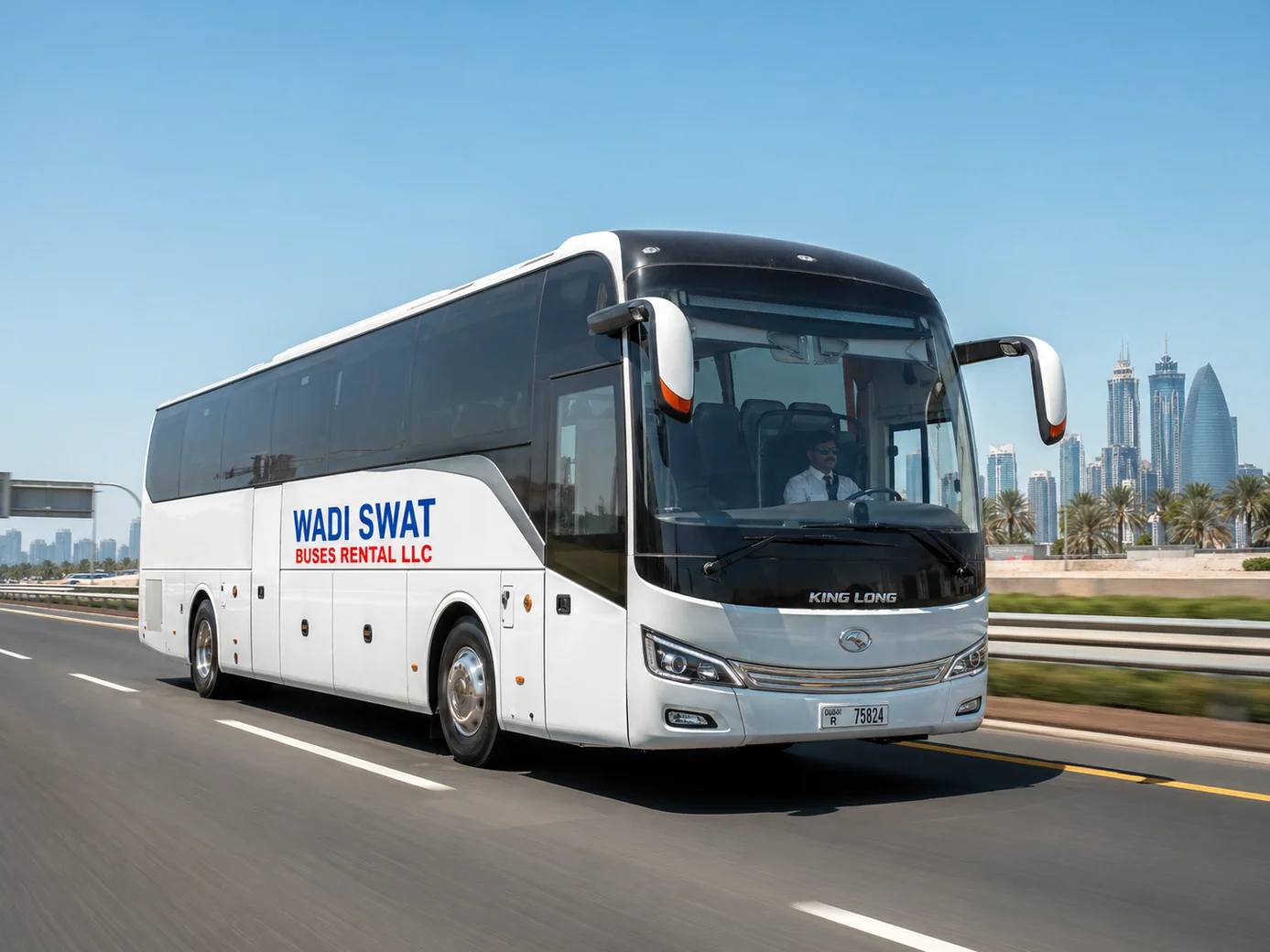 Cross-emirate transport routes for organized passenger movement