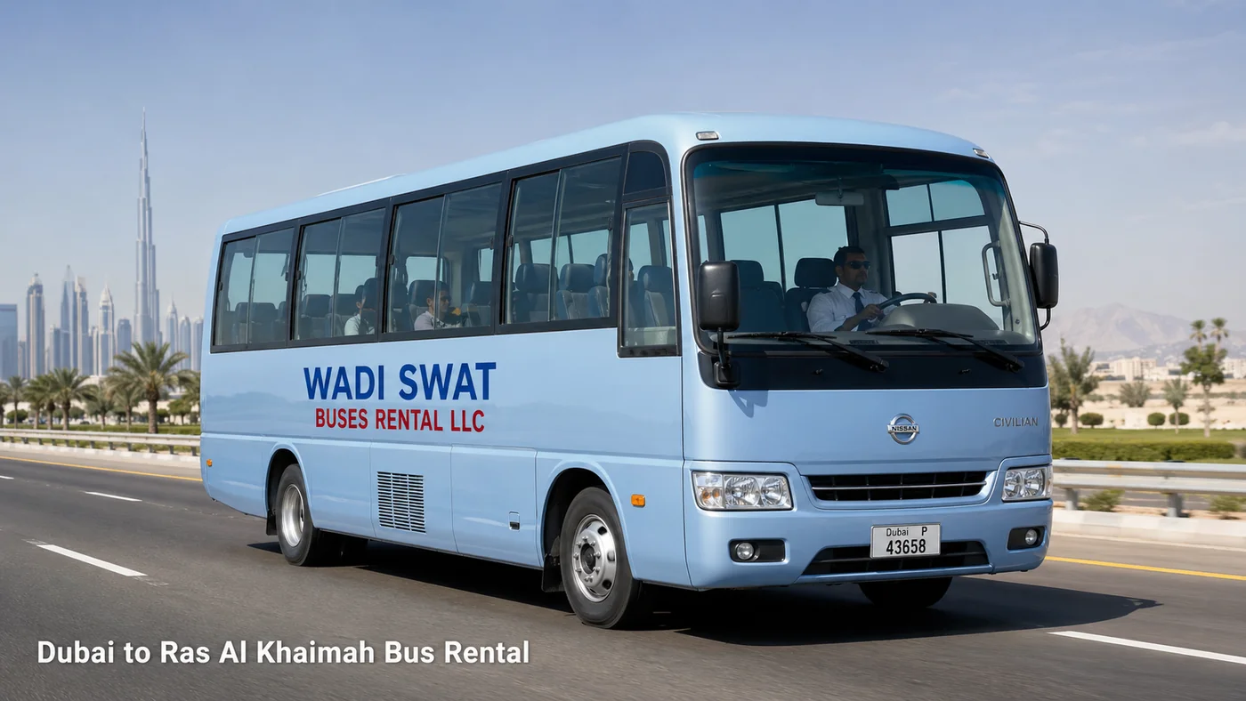 Passenger and vehicle planning for the Dubai to Ras Al Khaimah route