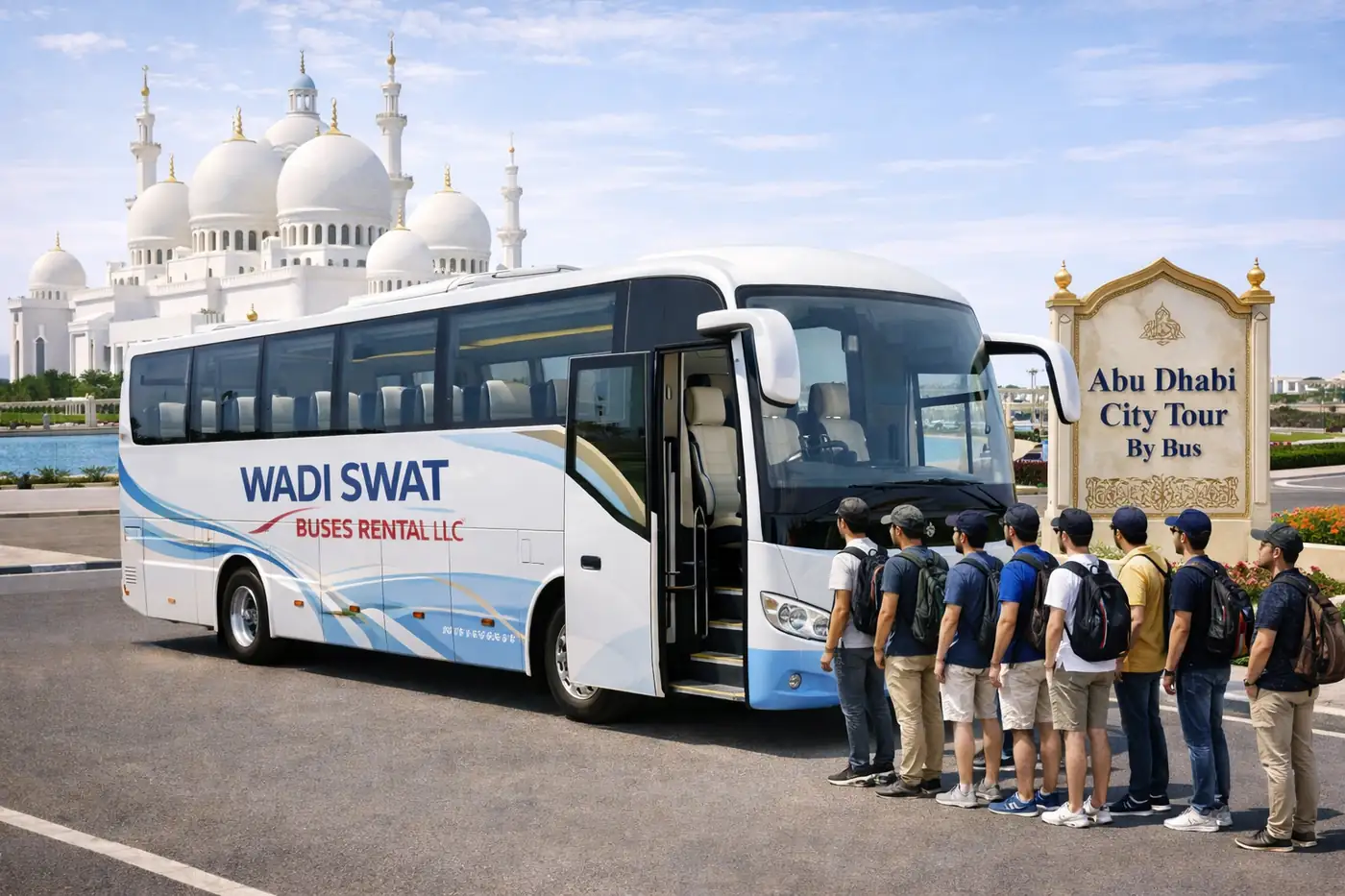 Abu Dhabi city tour by bus