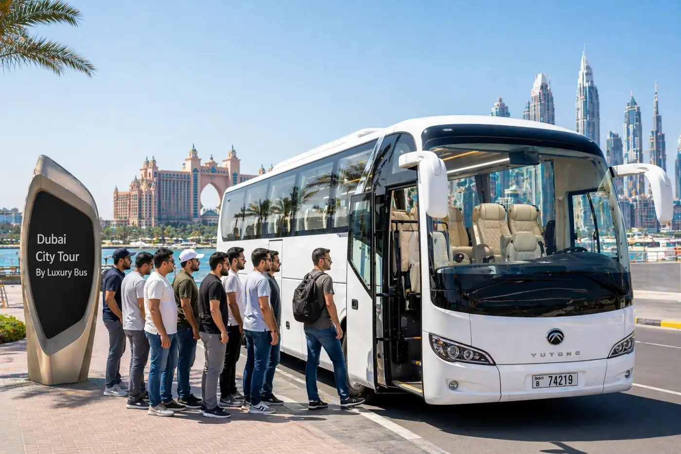 Dubai city tour by bus