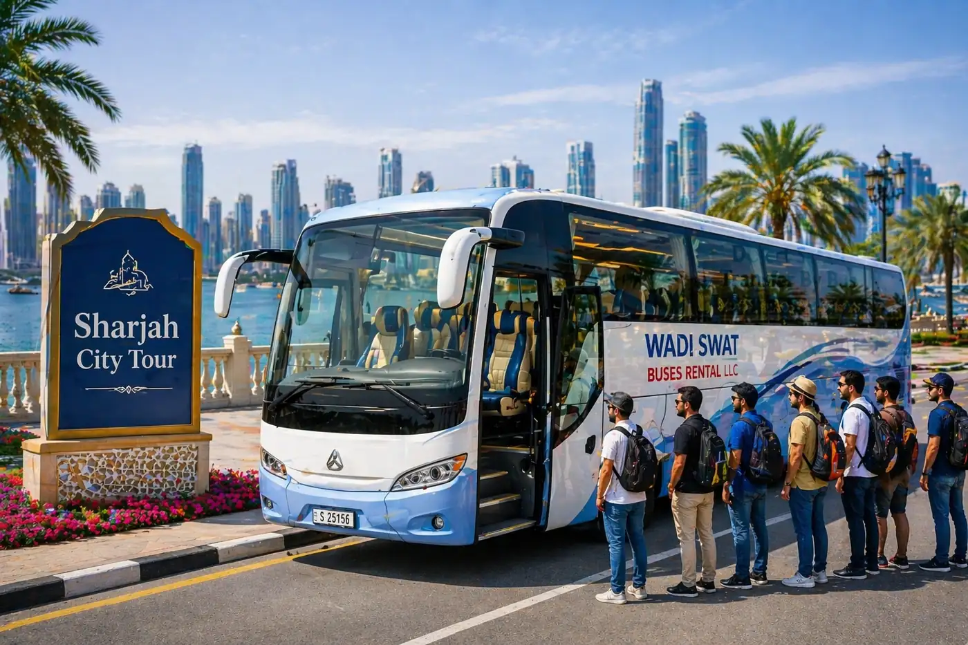 Sharjah city tour by bus
