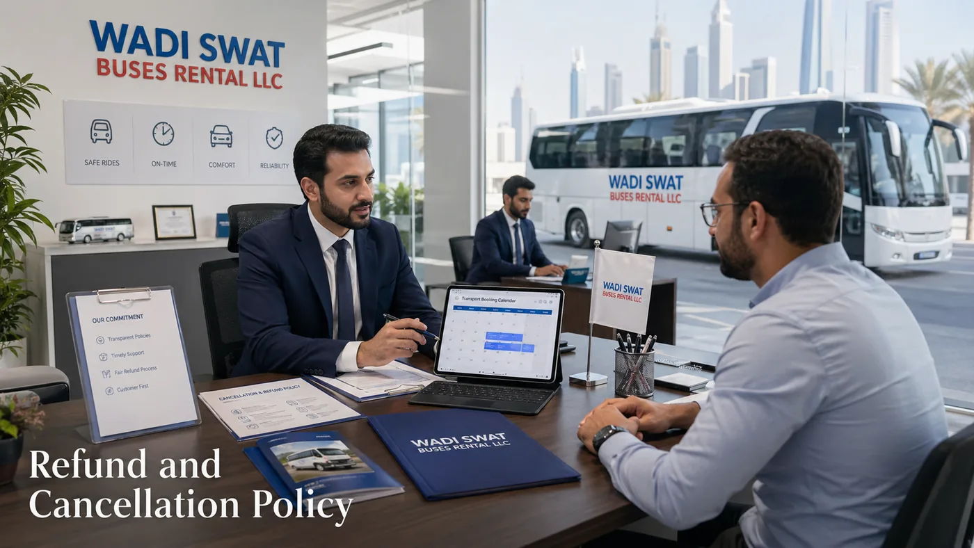 سياسة الإلغاء والاسترداد - إدارة تغييرات الحجز والمدفوعات في الإمارات