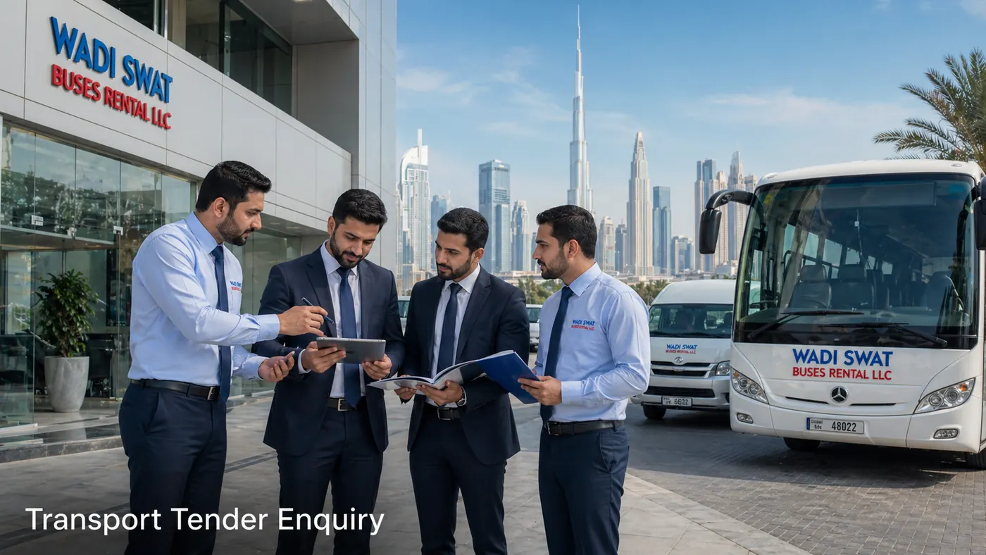 استفسار مناقصة نقل - العقود والمناقصات والنقل طويل المدى في الإمارات