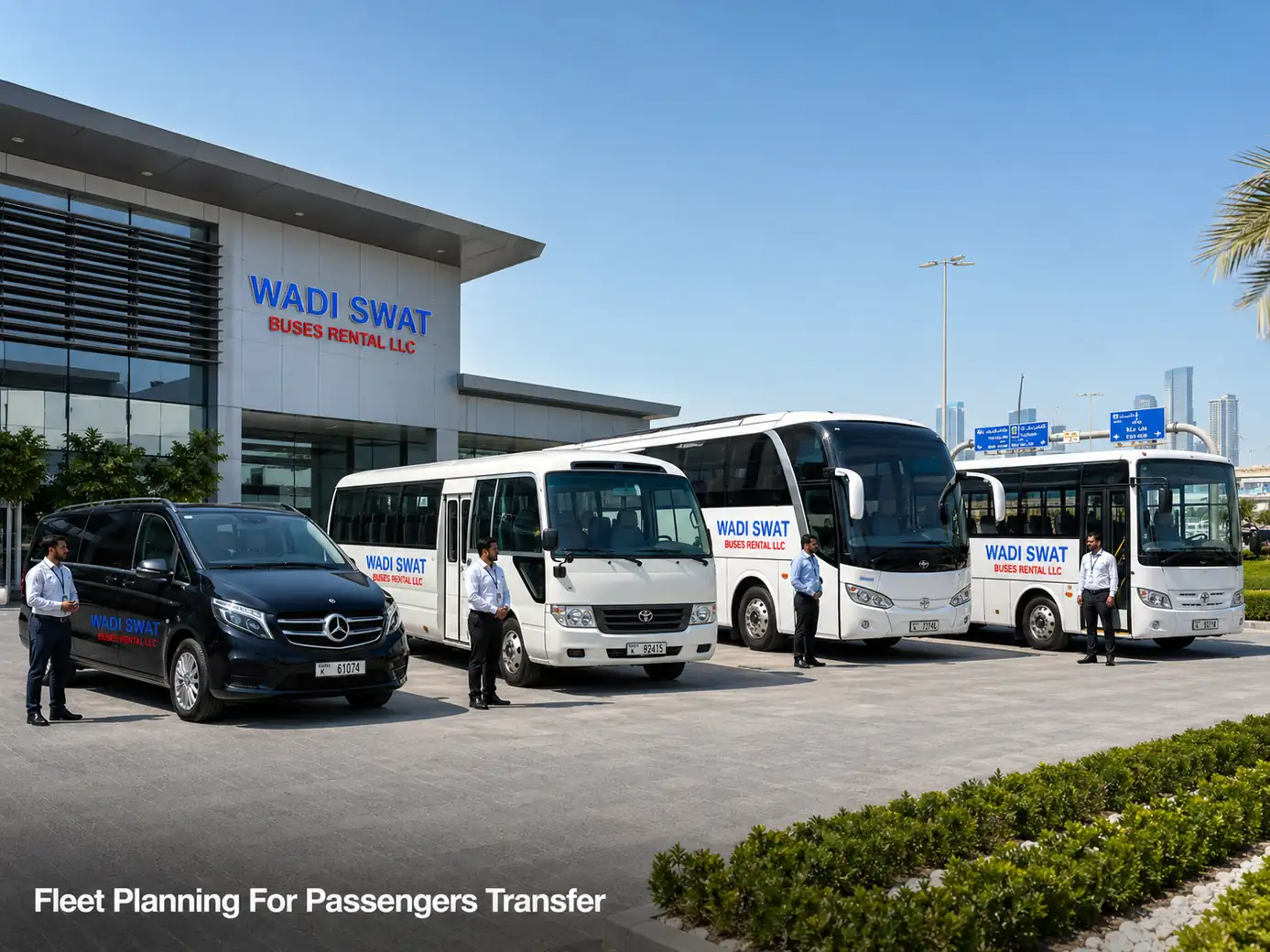 Route Planning Standards hero image showing structured shuttle route planning and coordinated passenger movement