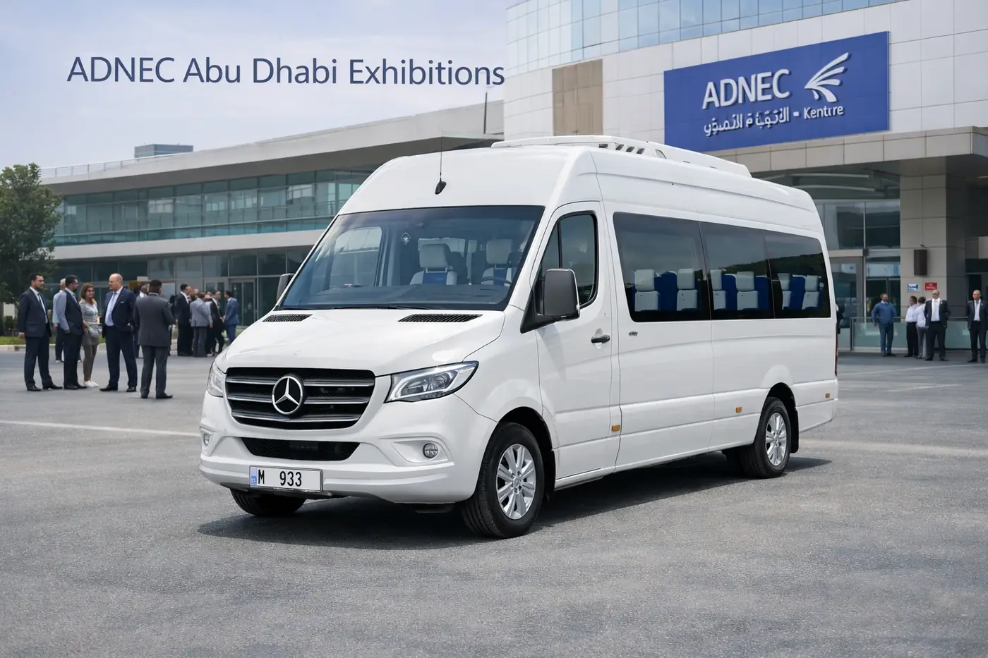 ADNEC Abu Dhabi exhibition transport