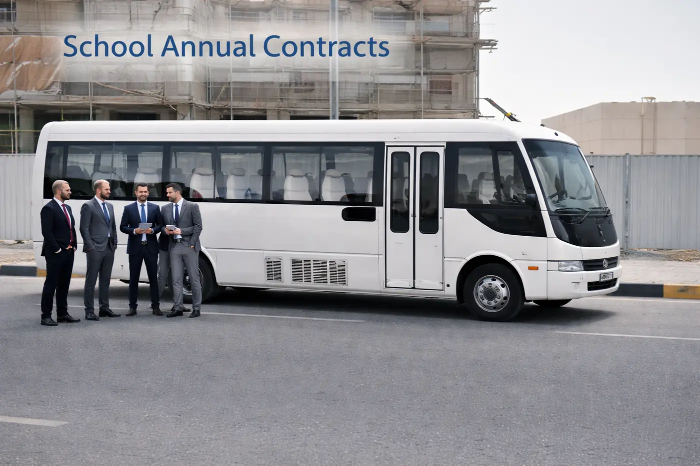 Annual contract and school season transport