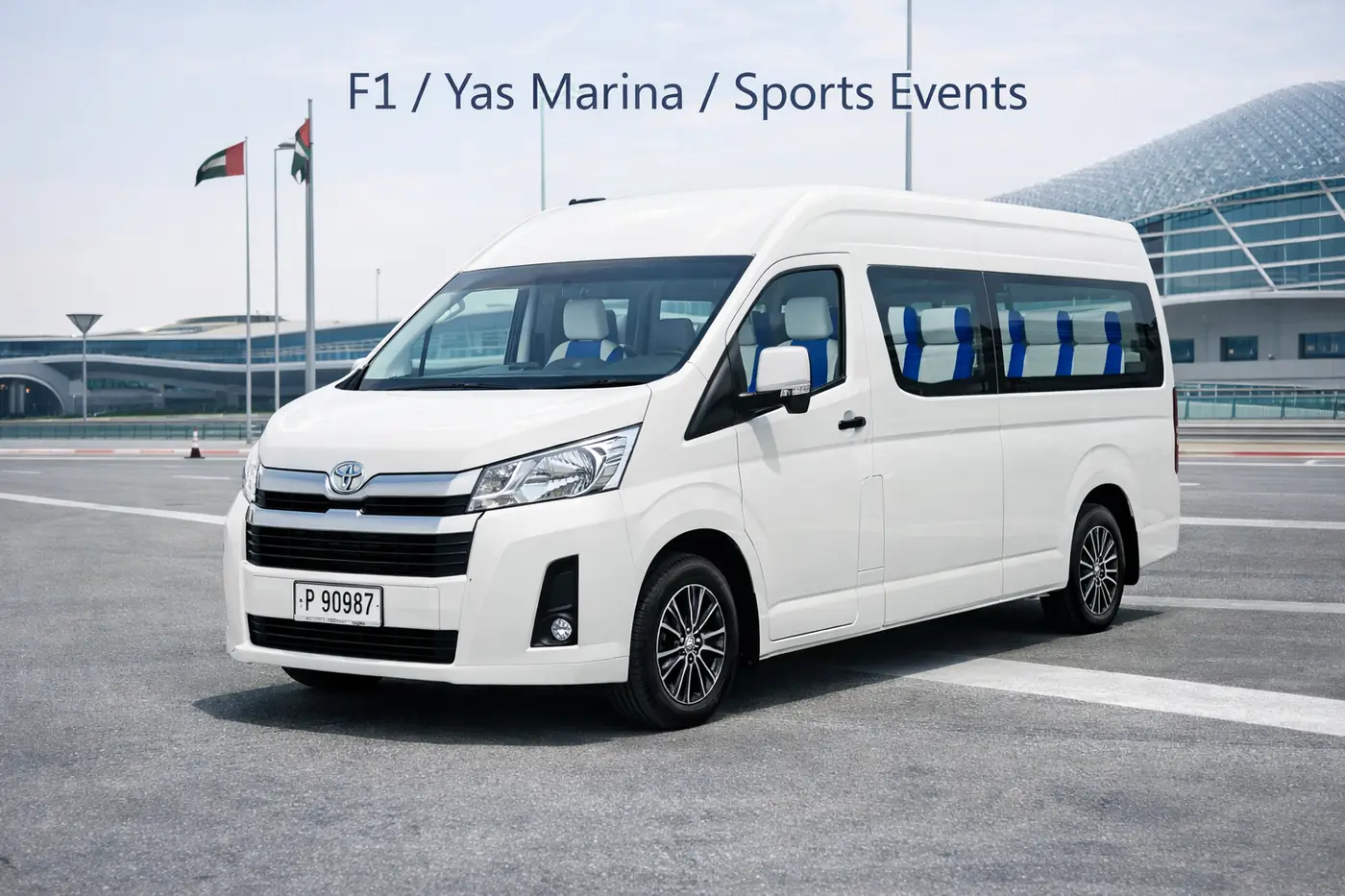 F1 Yas Marina sports event transport