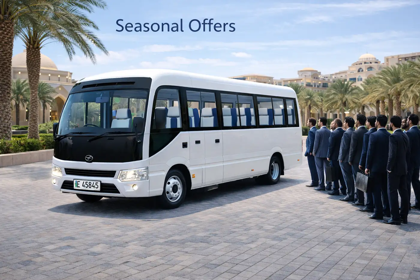 Seasonal offers and advance booking transport