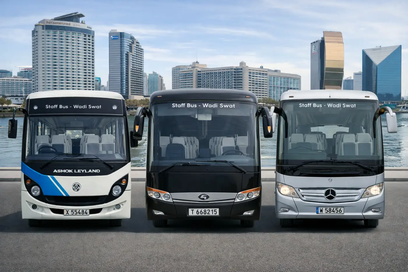 Luxury coaches and accessible bus options
