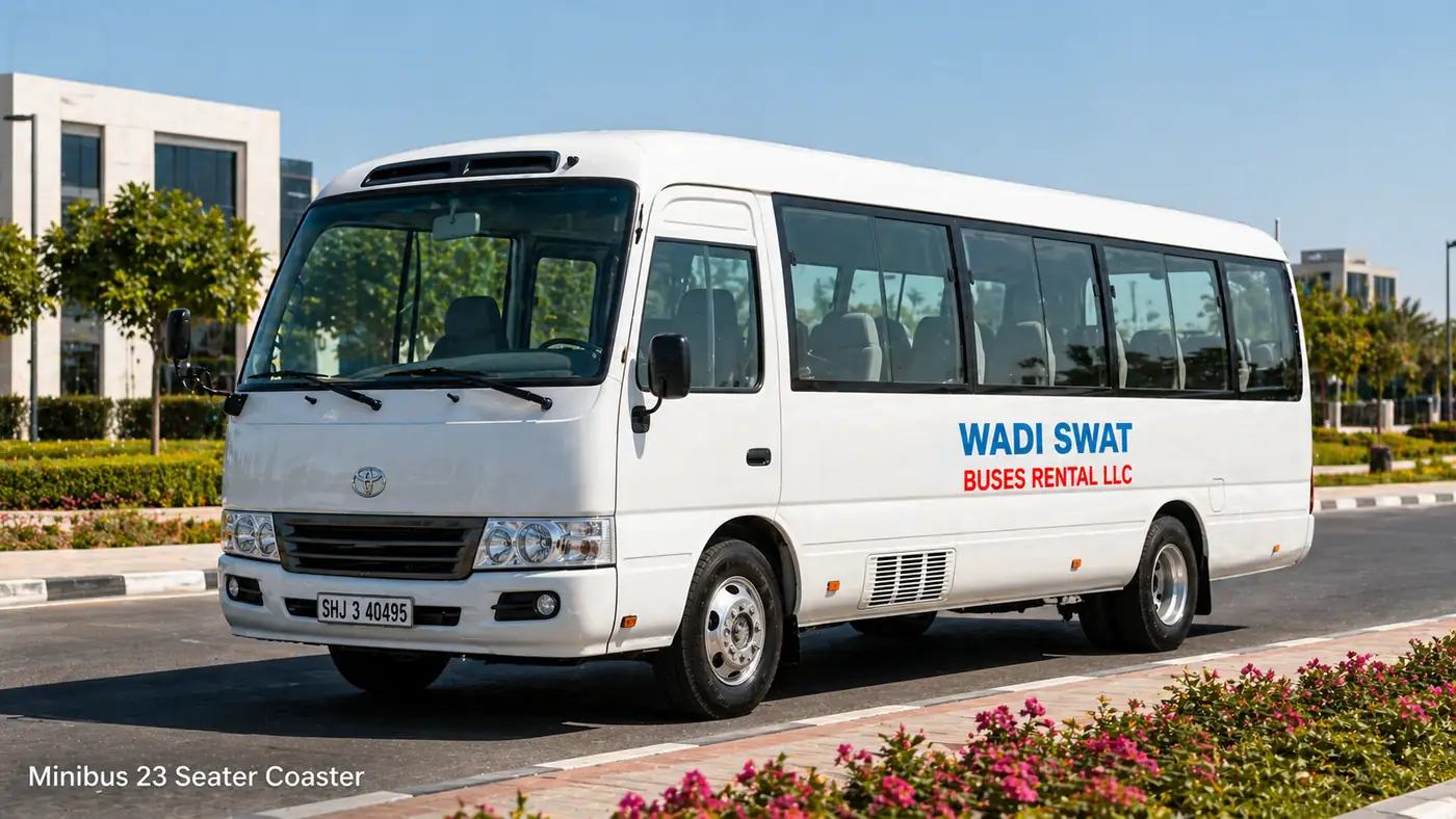 Business Bay bus rental fleet option 4