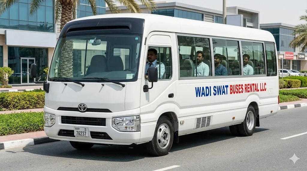 Business Bay bus rental fleet option 5