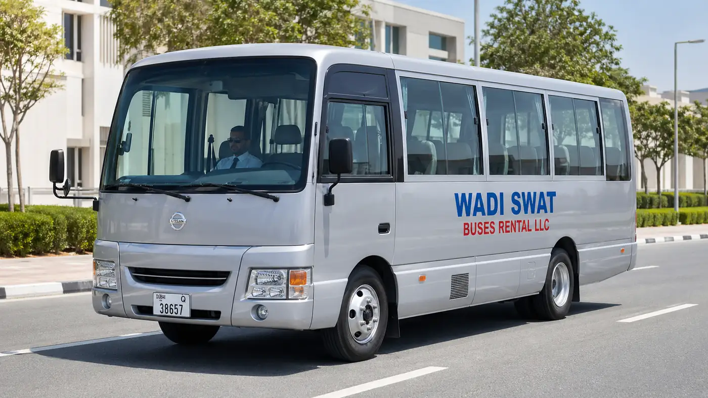 Business Bay bus rental fleet option 6