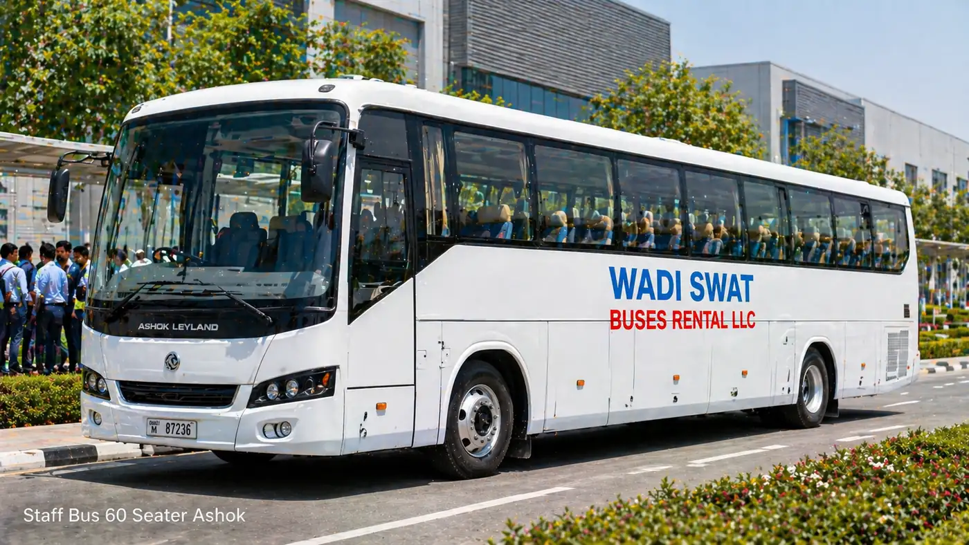 Fujairah bus rental fleet option for Fujairah