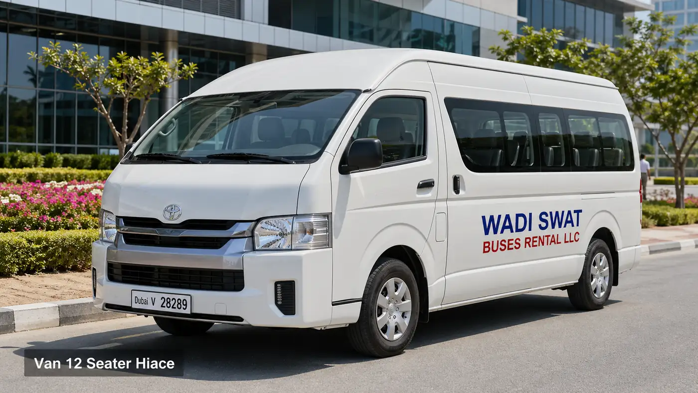 Dubai Marina bus rental fleet option 2