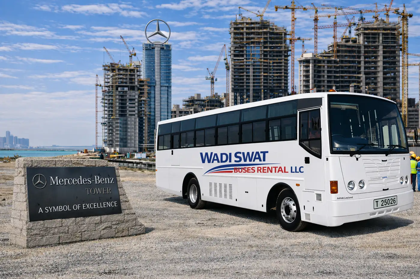 Suitable workforce bus category considered for Labor Transport Sonapur