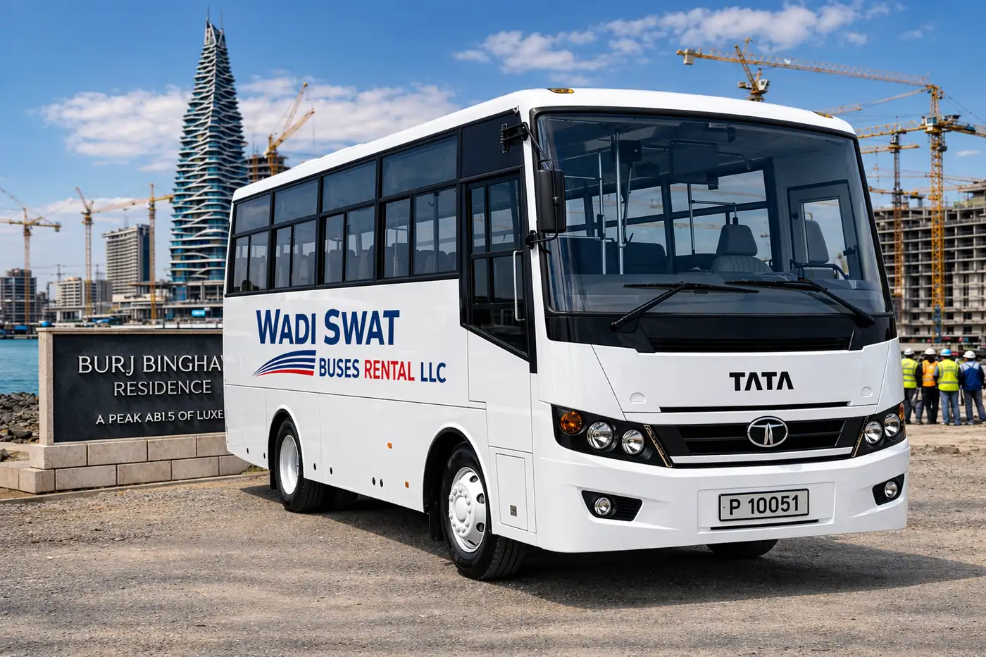 Tata 67 Seater Labor Ac Bus