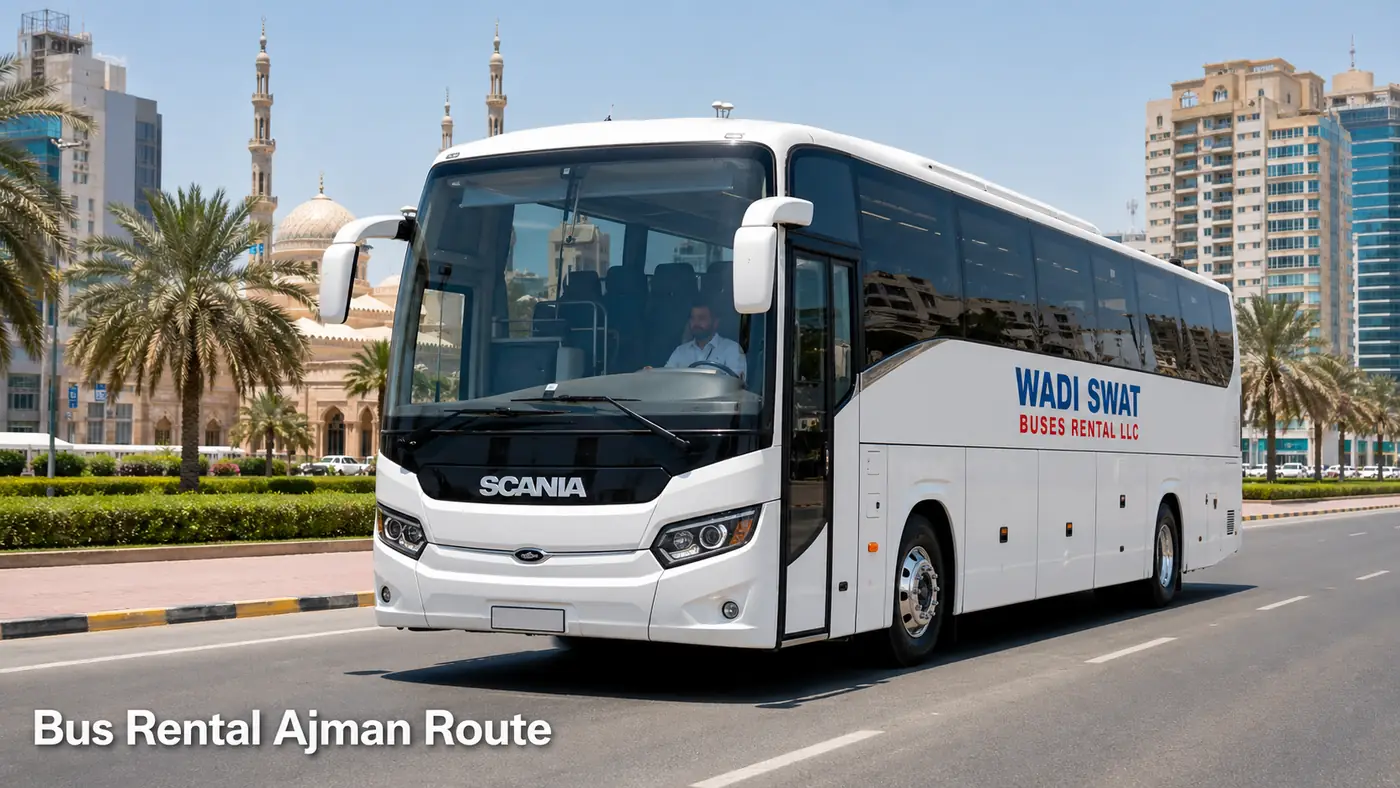 23 seater mini bus option for Bus Rental Ajman