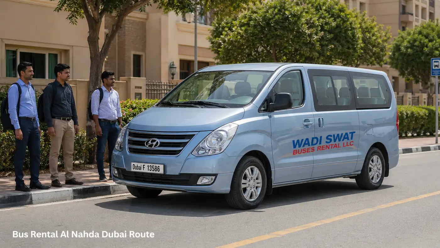 25 seater mini bus option for Al Nahda Dubai