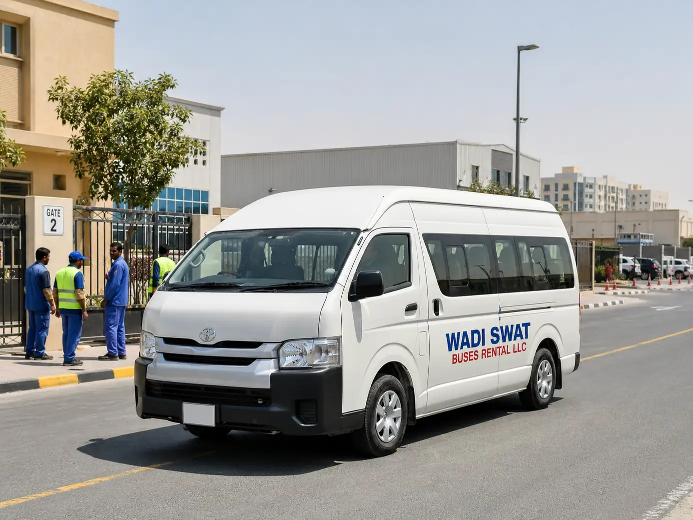 15 seater van option for Al Quoz