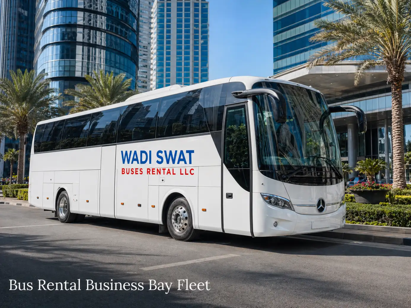 35 seater executive bus for Business Bay corporate movement