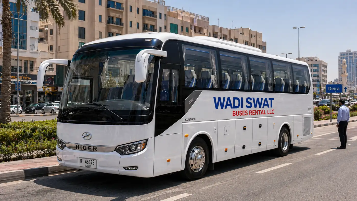 Deira Dubai high roof van hero image for practical local group transport