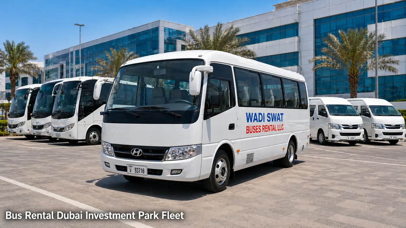 50 seater staff transport bus for Dubai Investment Park