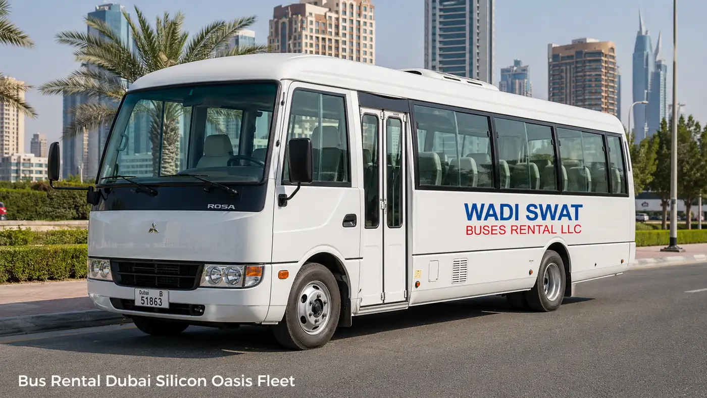 Mini bus option for Dubai Silicon Oasis