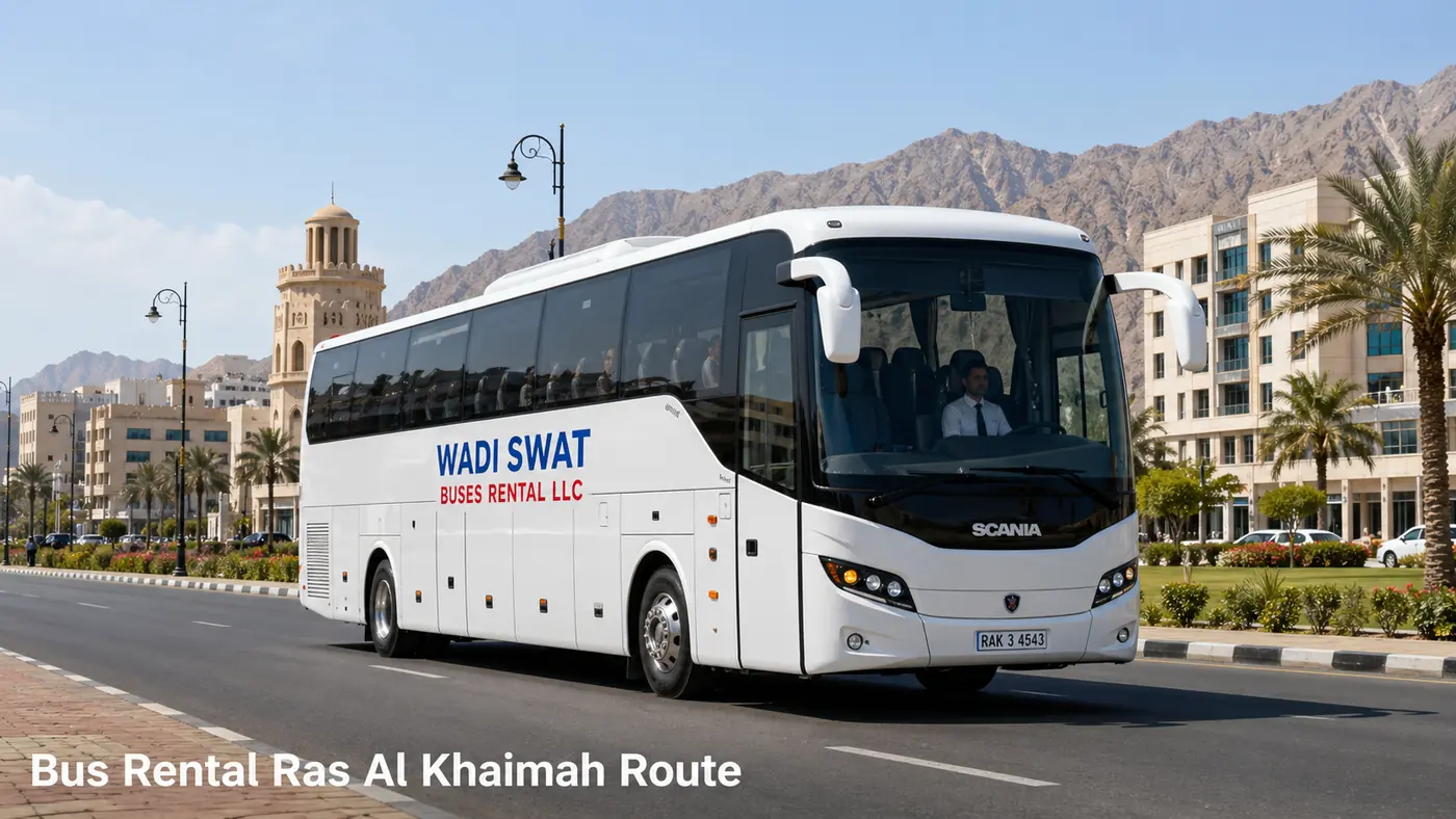 Executive van option for Bus Rental Ras Al Khaimah
