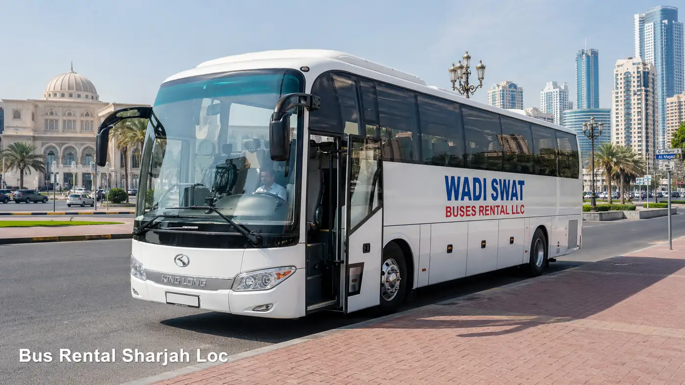 Sharjah transport guide image for city routes and group movement