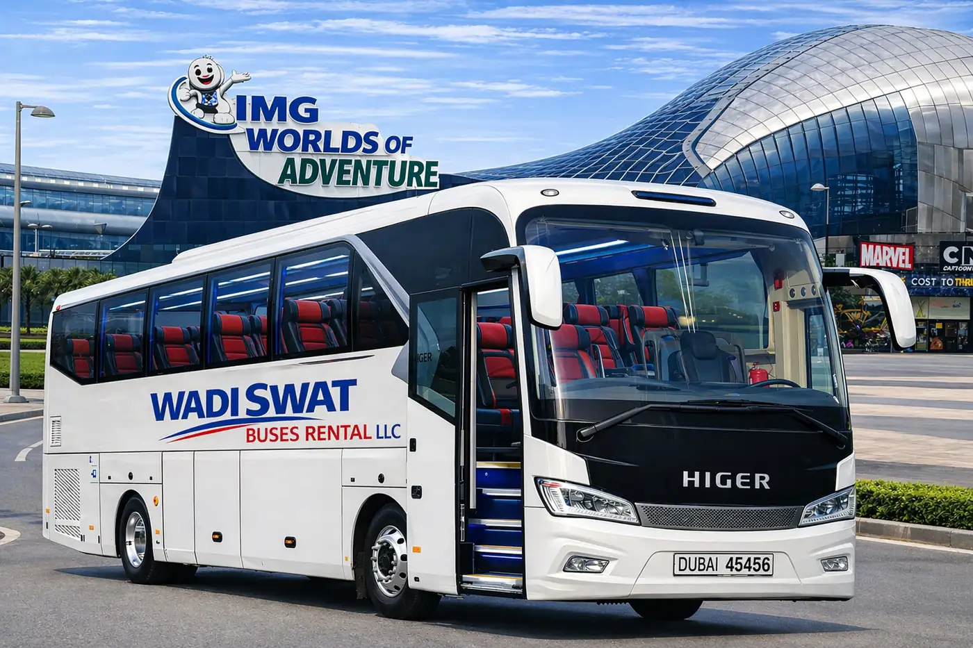 Higer 50 Seater Luxury Bus