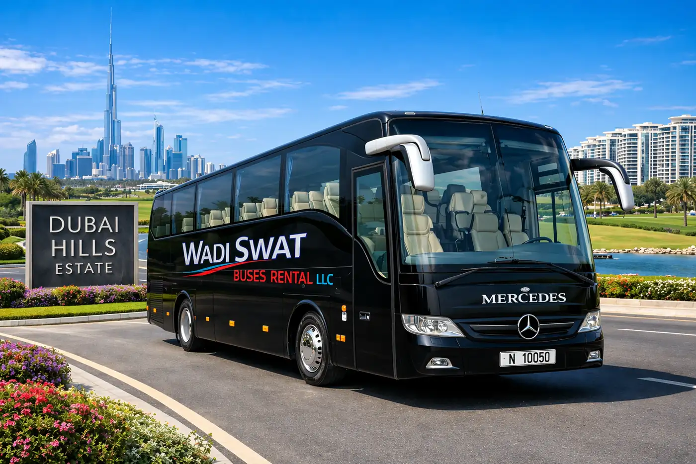 Mercedes 50 Seater Luxury Coach