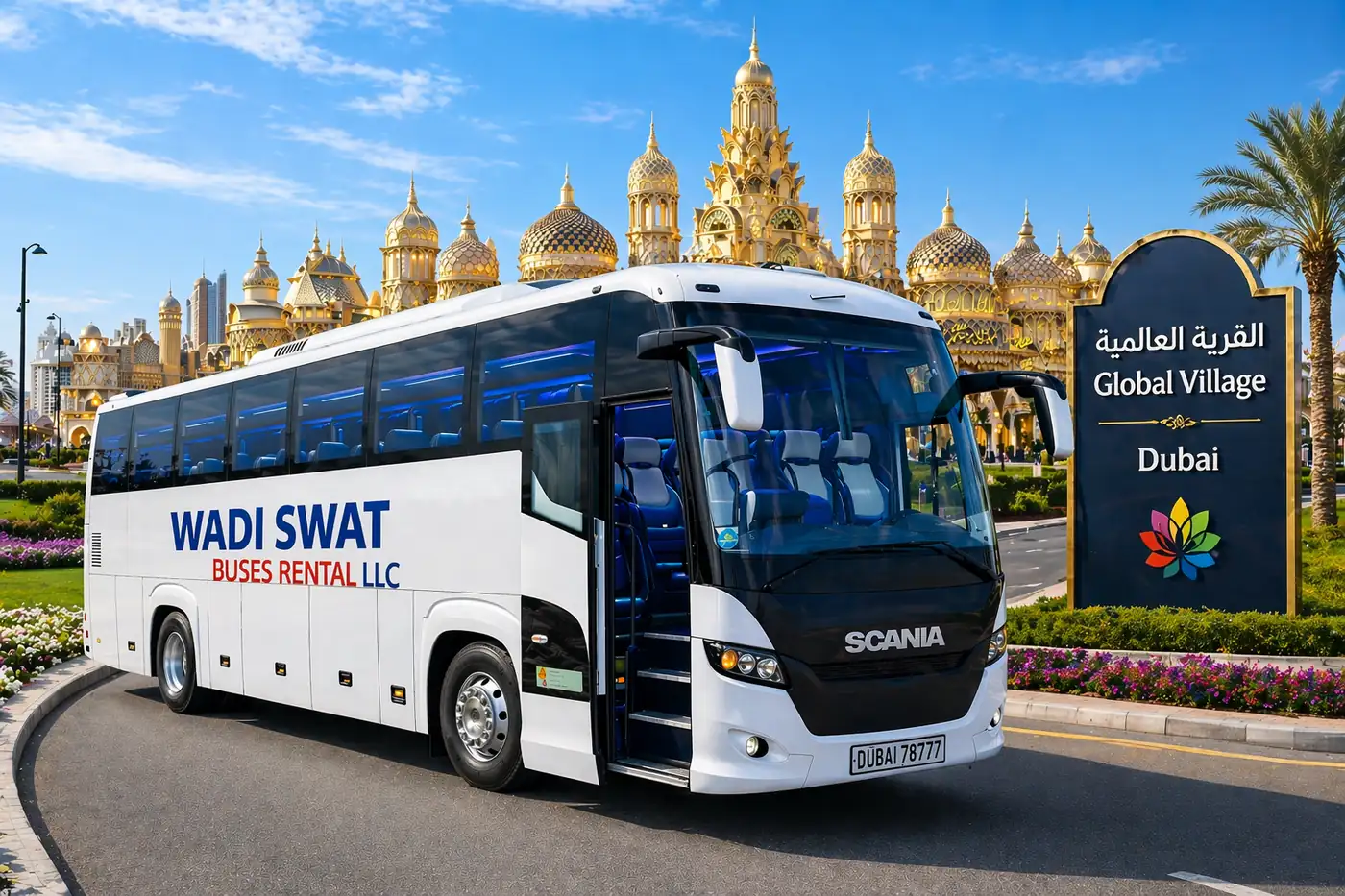 Scania 50 Seater Luxury Coach