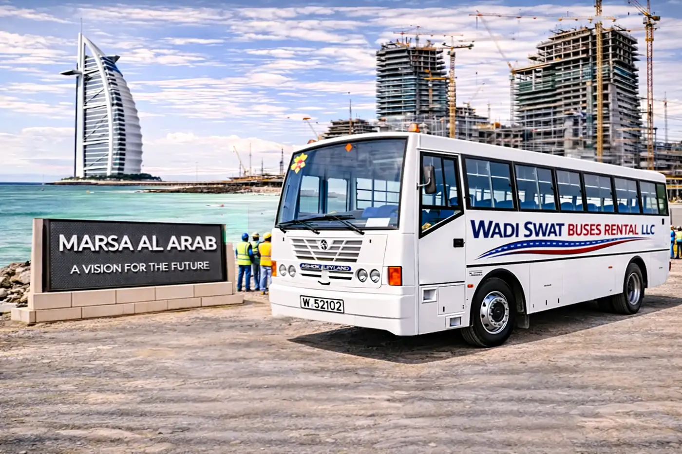 Ashok Leyland 80 Seater Labor Non Ac Bus