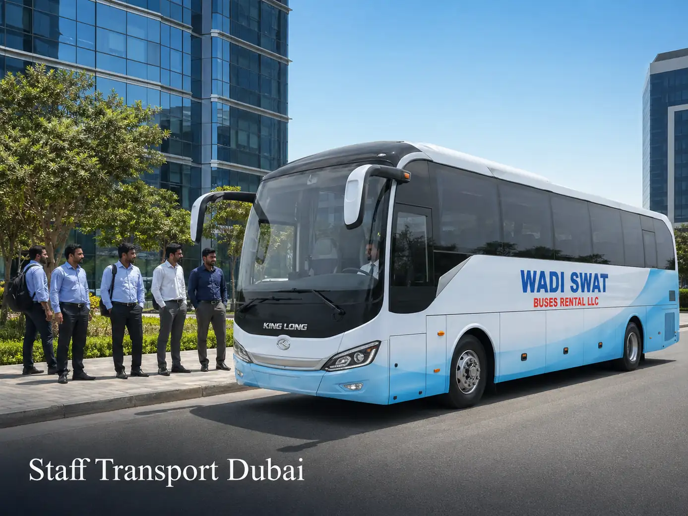 Facilities management staff transport image for multi-site service teams