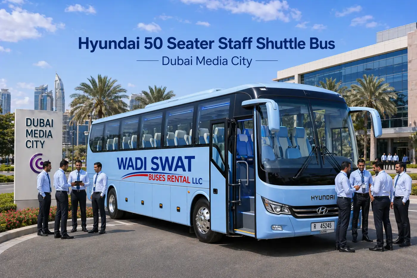 Hyundai 50 Seater Staff Shuttle Bus