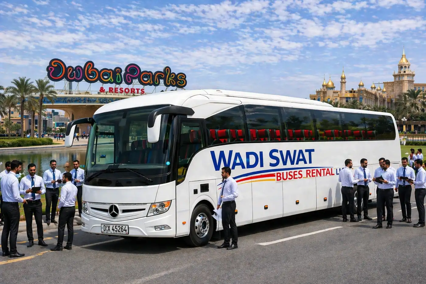 Mercedes 50 Seater Staff Shuttle Bus