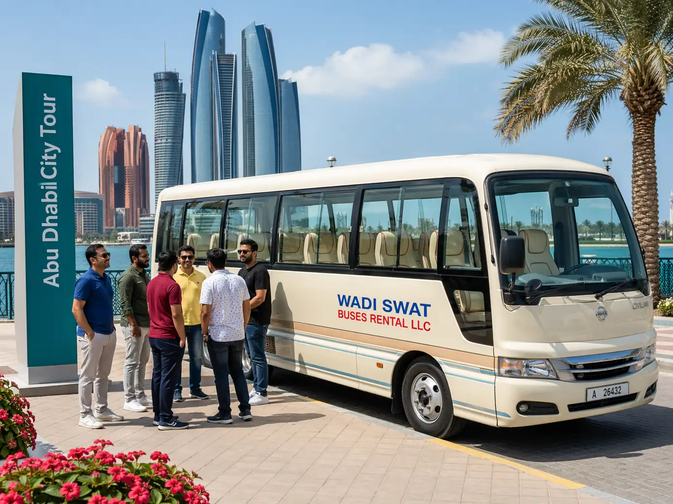 Abu Dhabi city tour corniche