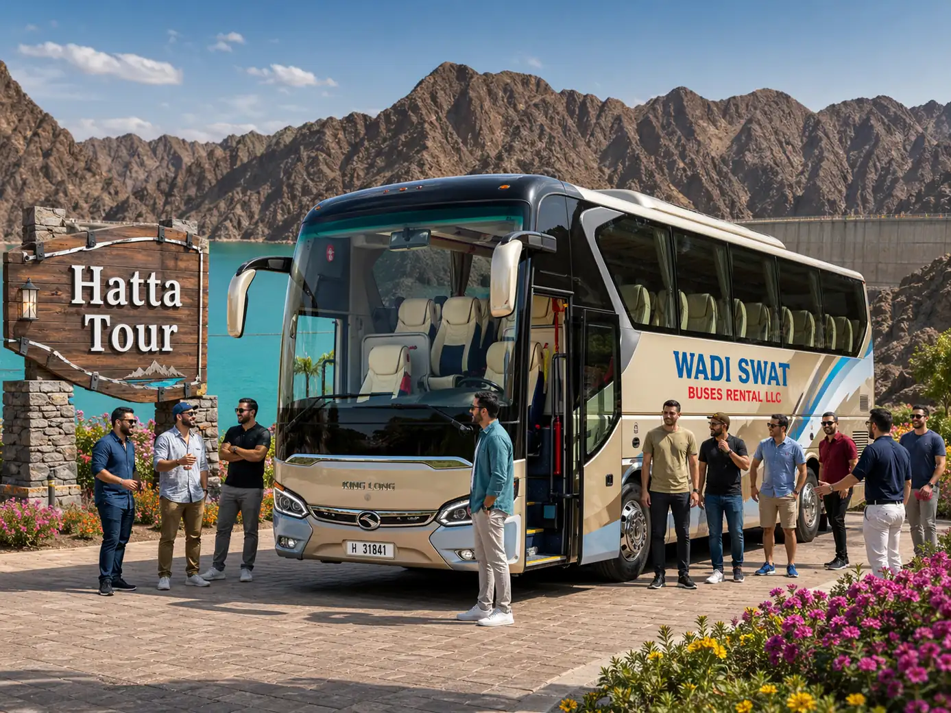 Hatta Dam group transport for day-trip excursion planning