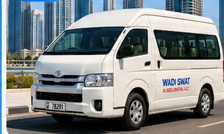 Toyota Hiace High Roof 15 Seater Van shown for the Vehicle Selection Snapshot