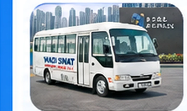 Mitsubishi Rosa 34 Seater Bus shown for the Vehicle Selection Snapshot