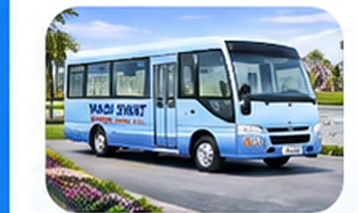 Toyota Coaster 23 Seater Minibus shown for the Vehicle Selection Snapshot