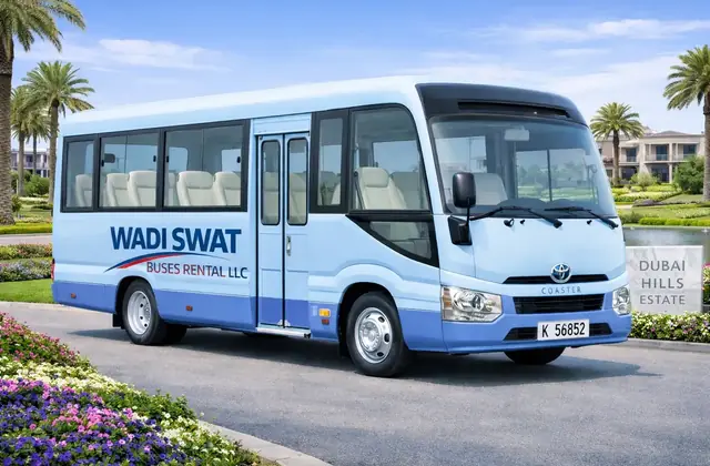 Coaster & Minibus for Staff Transport Abu Dhabi