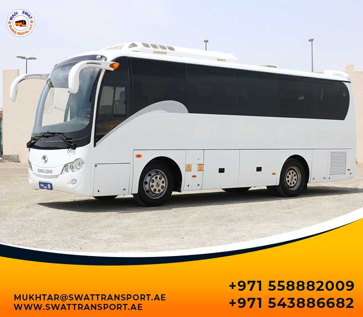 Bus For Rent in Al Ain, Dubai city tour, Sharjah, Ajman and Abu Dhabi