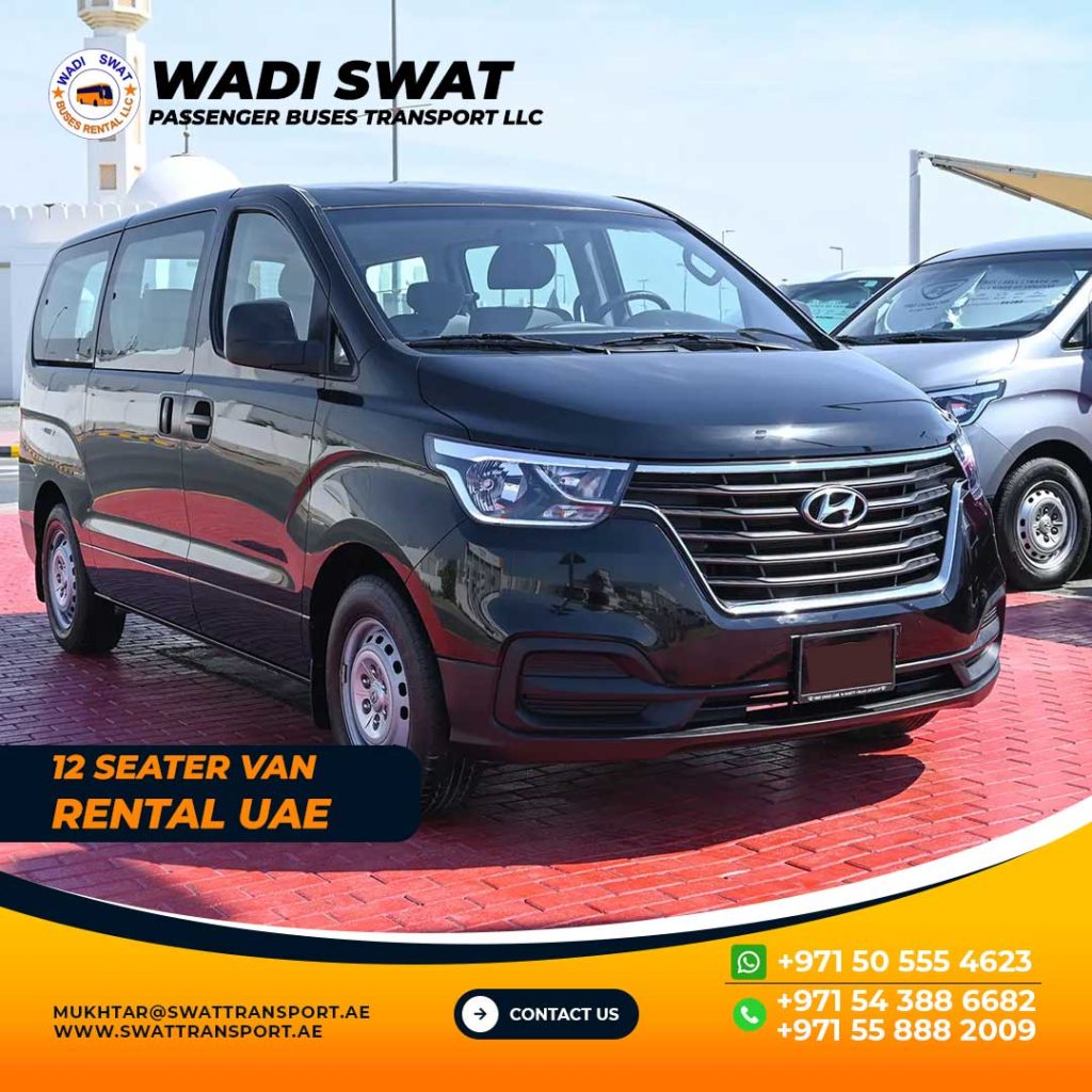 Hyundai H1 12 Seater For rent in Dubai, Ajman, Sharjah and Abu Dhabi