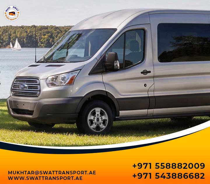 Van for Rent Abu Dhabi with driver