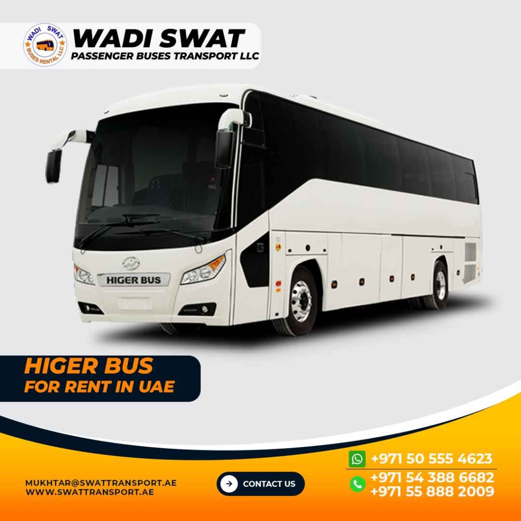 Higer Bus for rent
