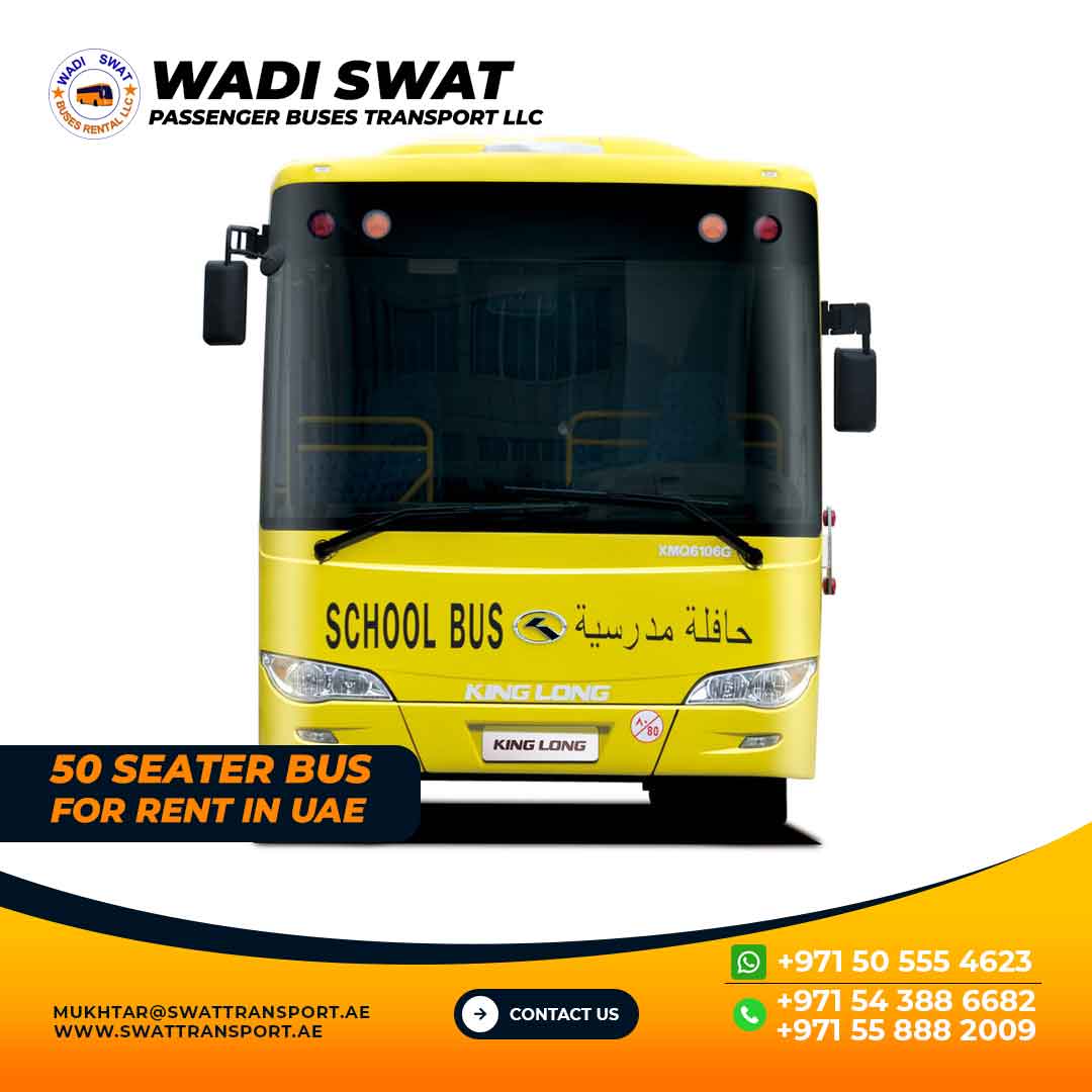 Hire 50 Seater bus in Dubai